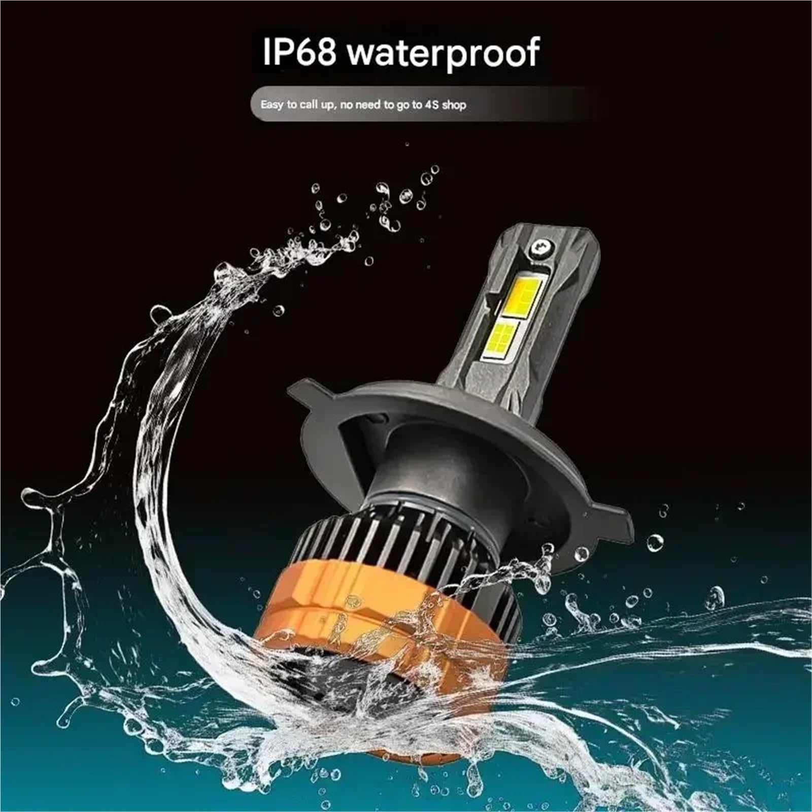 LED Oświetlenie pomocnicze Reflektory LED 8800W H4 H1 H7 H11