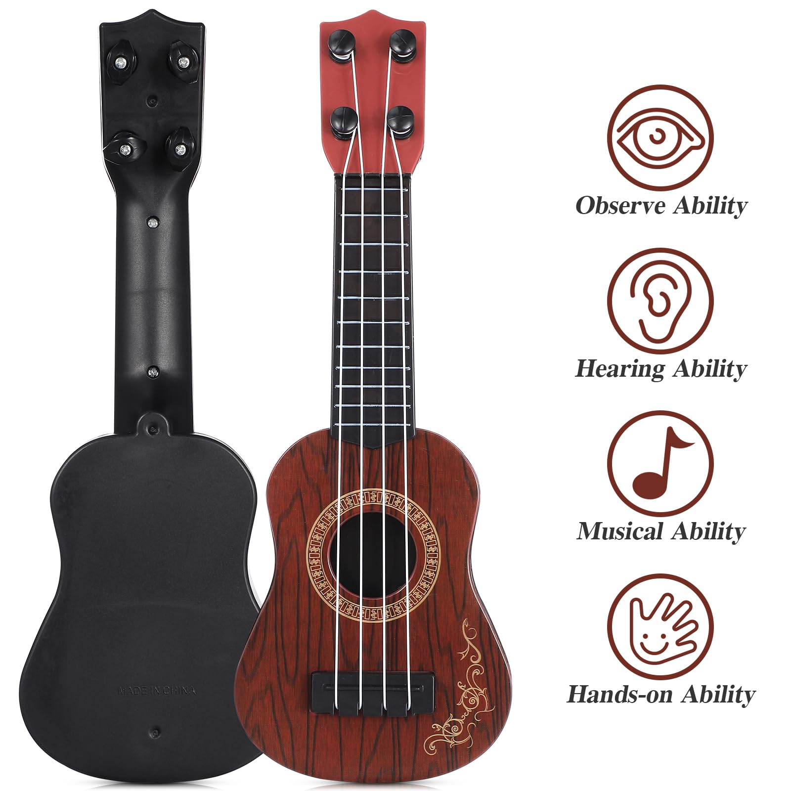 1 PC Fruit Guitare Jouet Enfants Ukulélé Jouet 32 Cm Longueur