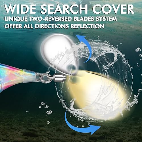 Miniatura 5 de TRUSCEND Ultimate Search Bait con vibración de natación intermitente y acción de jigging, señuelos de pesca fáciles de atrapar para todas