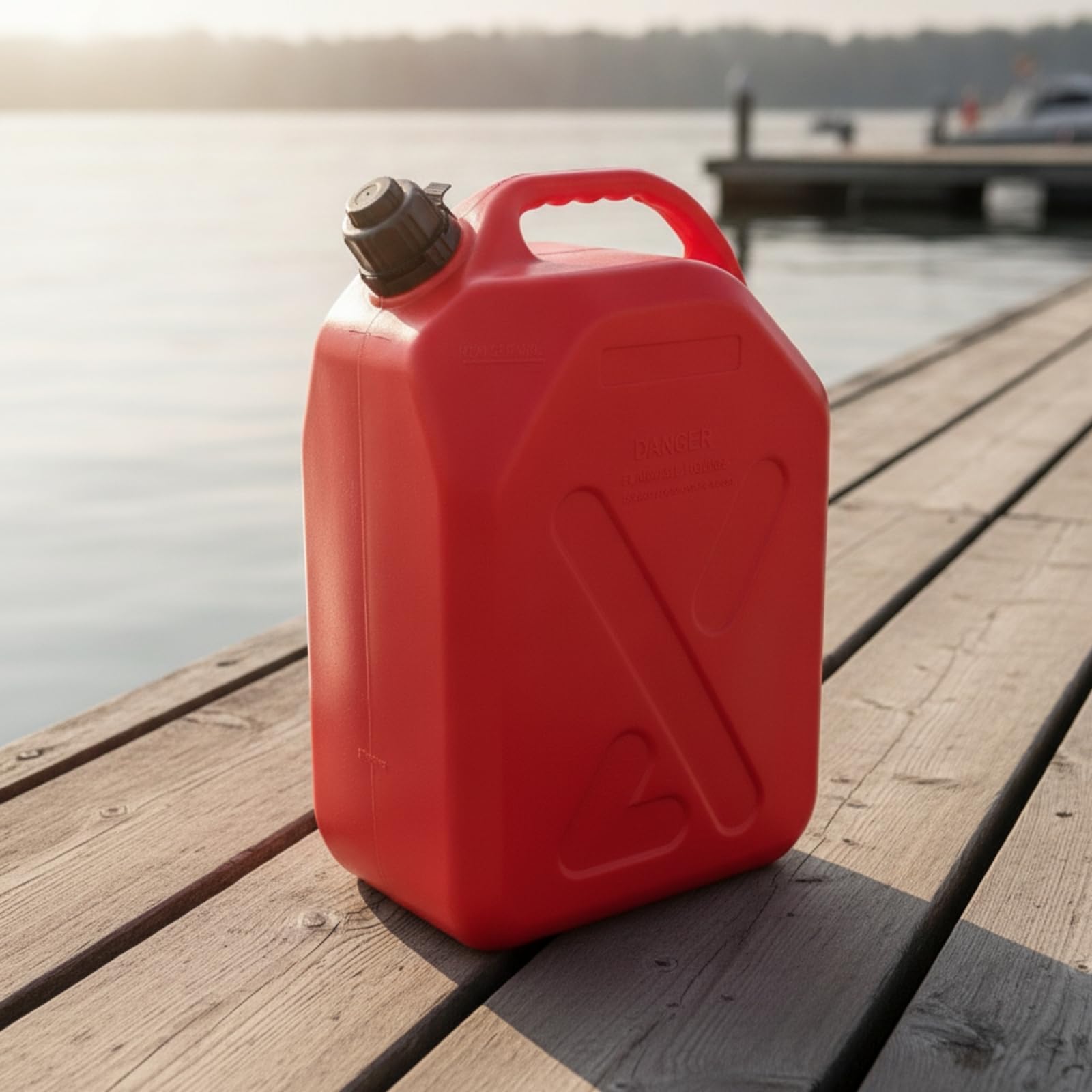 Tanica di Carburante in HDPE Serbatoio Del Carburante Robusto Contenitore per Automobilisti, Garage , 10L