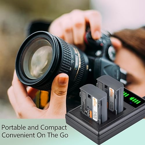 Miniatura 7 de Pickle Power NB-2L NB-2LH Batería 2 Pack y LED Dua Cargador para Canon Digital Rebel XT XTi PowerShot G7 G9 S70 S80 S60 S50 S30 S40 S45 DC420 DC410