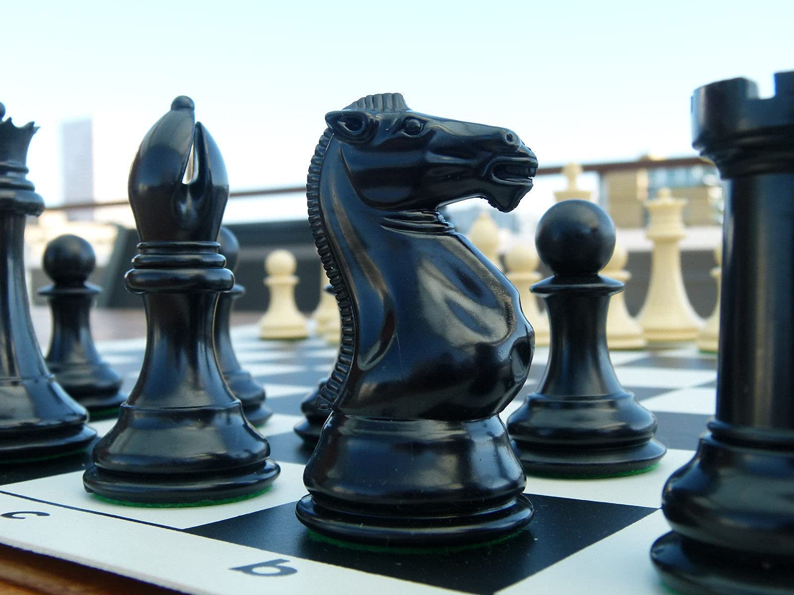 Best Chess Set Ever Quadruple Weighted XL Tournament Style Chess Set