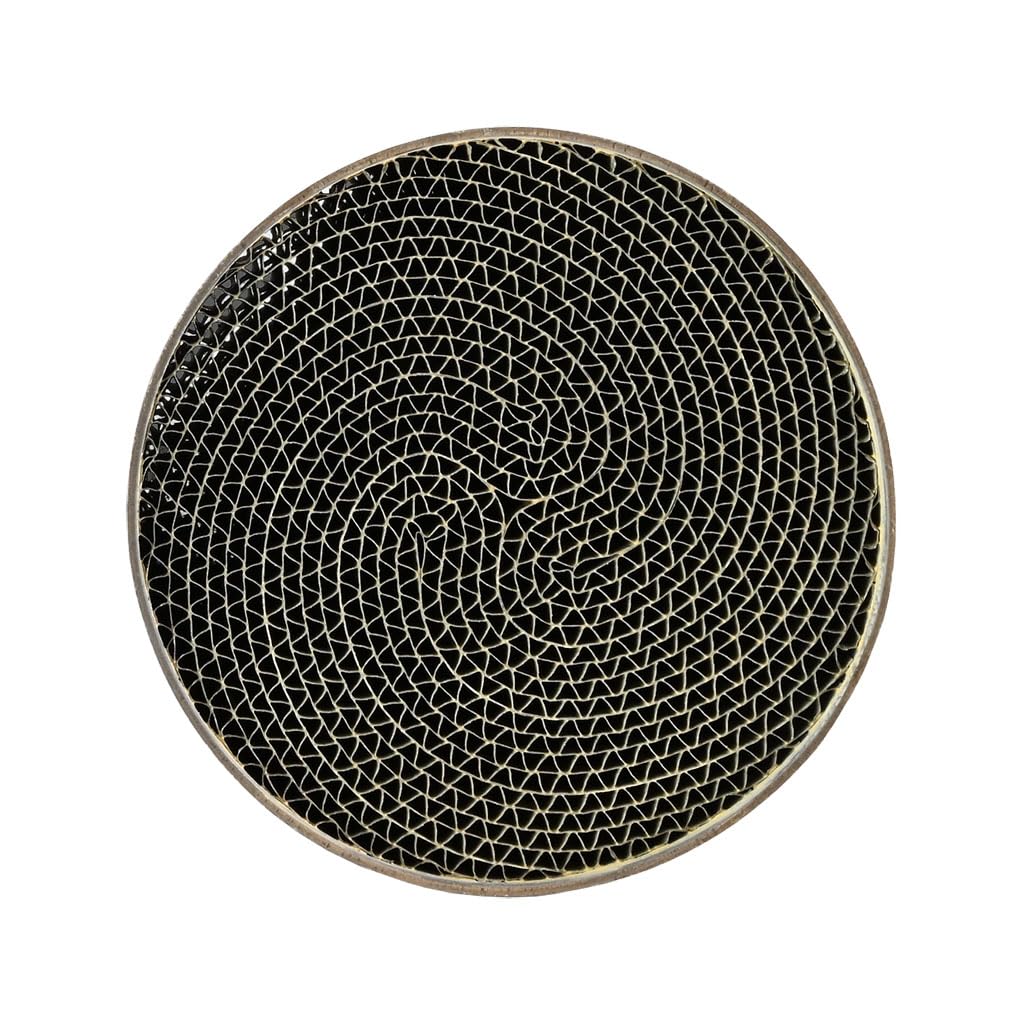Fmic.eu Performance JRspec Inserto Catalizzatore Sport Universale per Motori Benzina Gasoline Sistema di Scarico High Flow Lunghezza 100 mm Diametro 110 mm 100 CPSI Euro 2