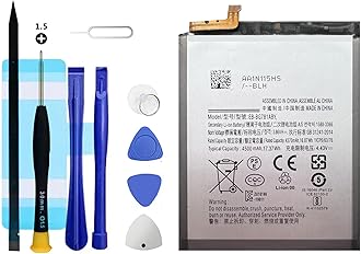 EB-BG781ABY Replacement battery for Galaxy S20 FE 5G SM-G781B A52 A52S,Rechargeable 0 Cycle Battery Compatible with Samsung Galaxy S20 FE 5G SM-G781B A52 SM-A526 A52S SM-A528B With Repair Tool Kits