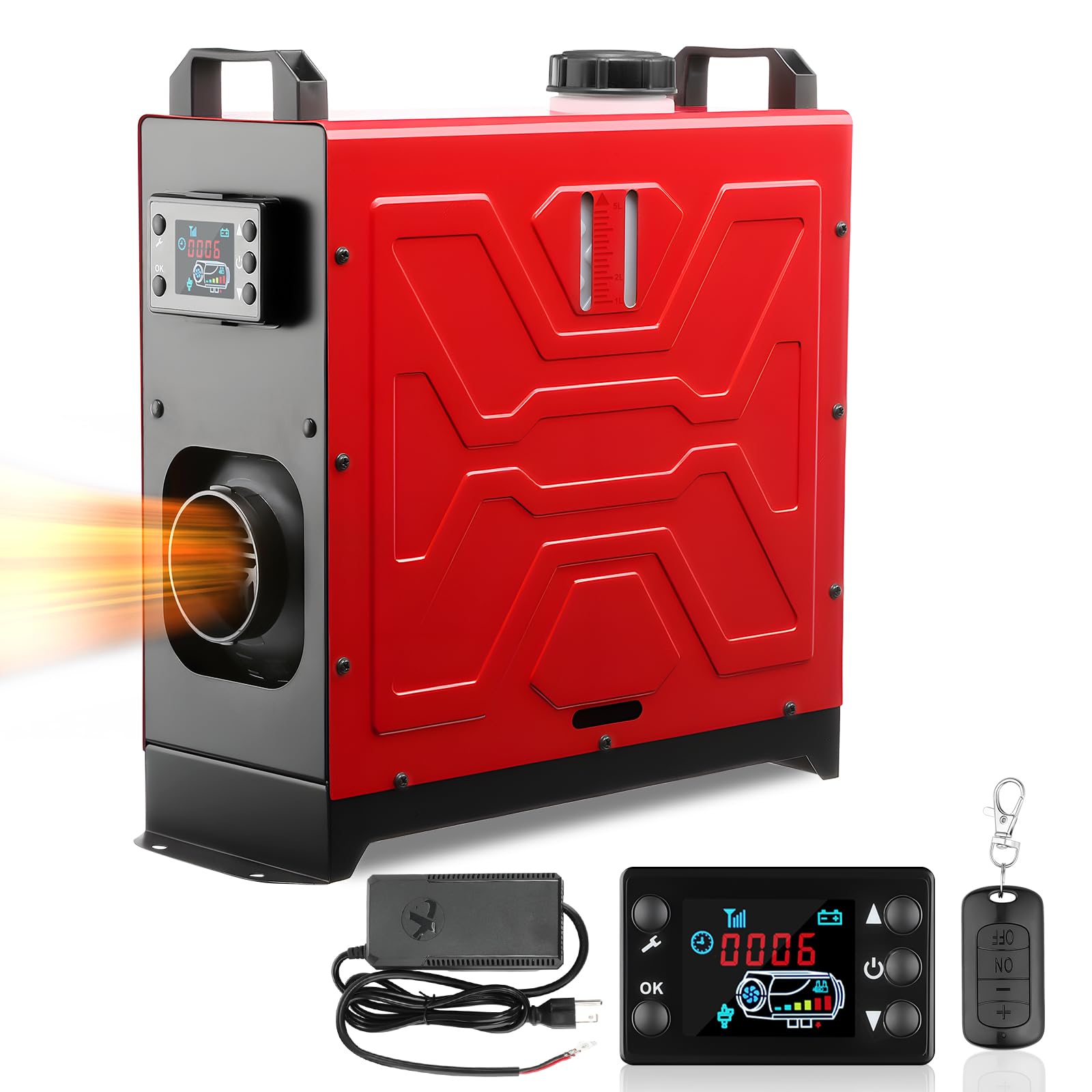 8KW Diesel Standheizung,12V 24V Luft Dieselheizung, Produktbild-Vorschau 7