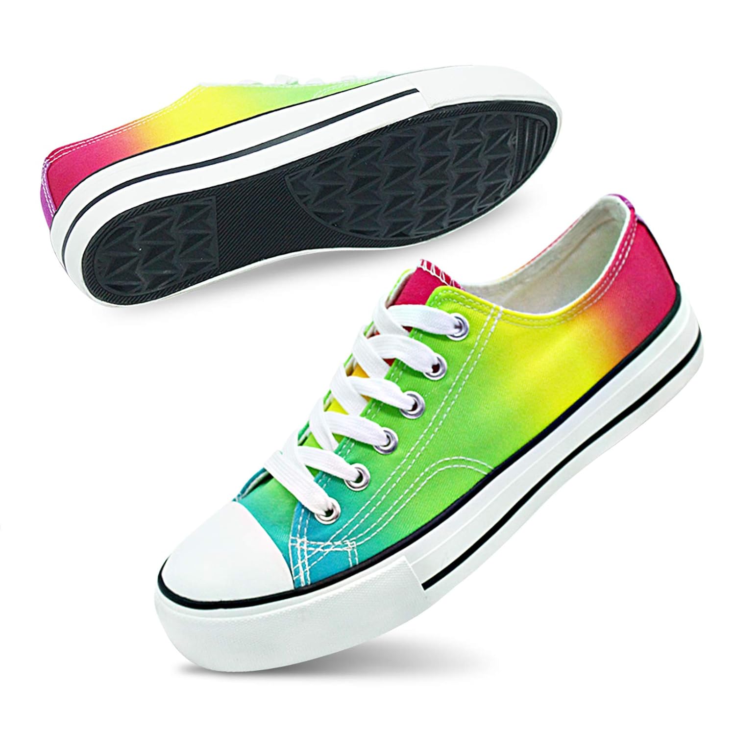 Rainbow colour trainers Clearance
