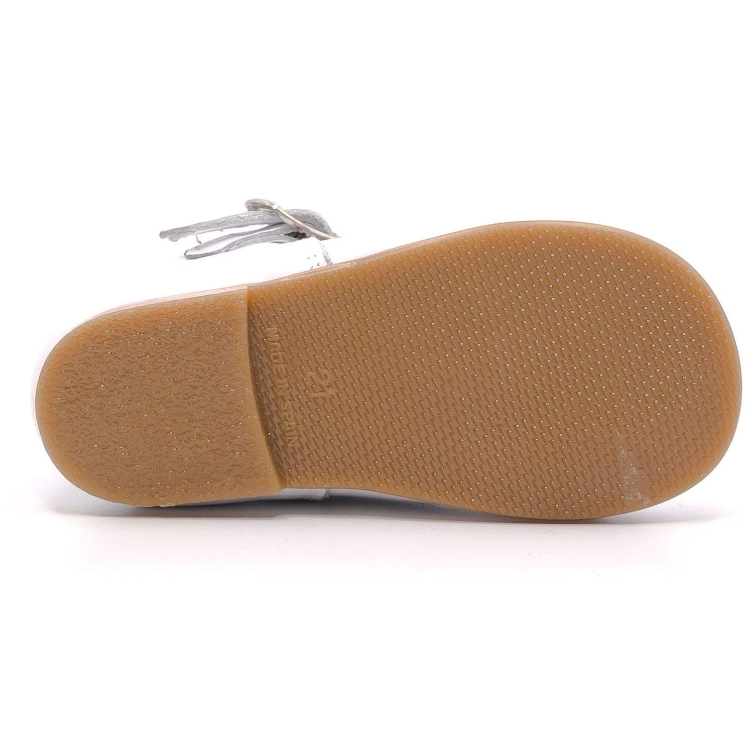 Boni & Sidonie - Zapatos para bebé, Blanco (blanco), 23 EU