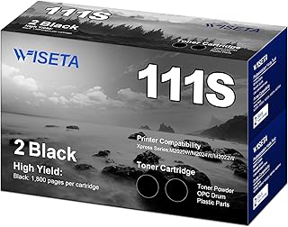 MLT-D111S Toner for SL-M2020W SL-M2070W/FW - Compatible Toner Cartridge Replacement for Samsung 111S 111L MLT-D111S MLT-D111L Compatible with Samsung Xpress M2022W M224W M2070FW M2070W Printer