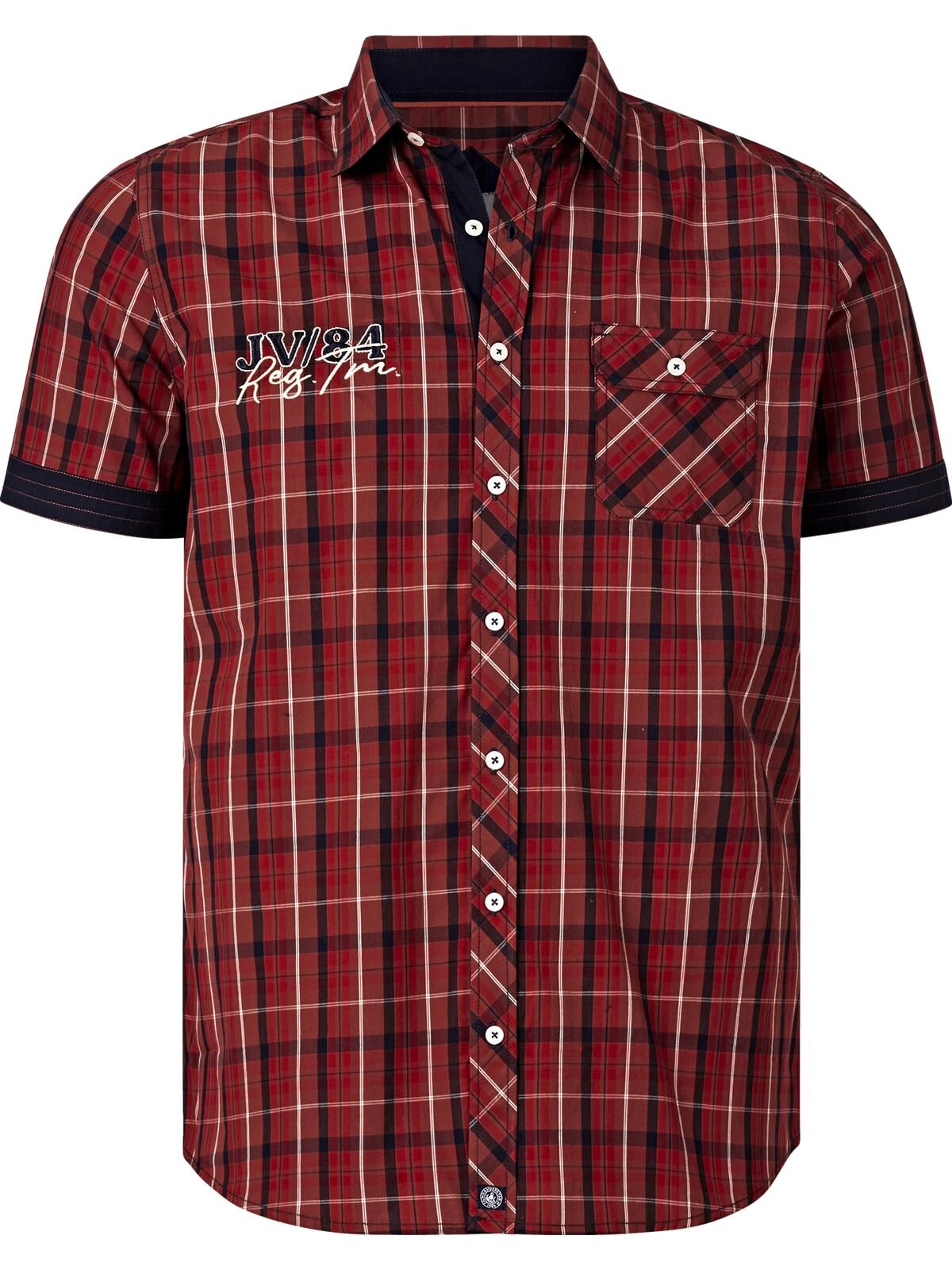 Jan Vanderstorm Camicia a maniche corte da uomo Emyls