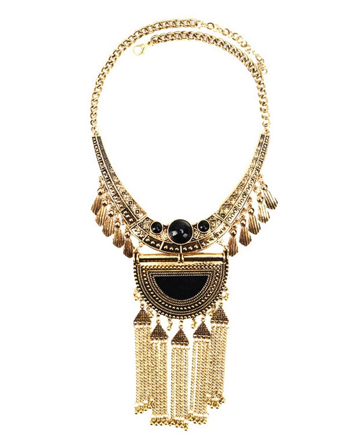 Young & Forever Gift Boho Gypsy Collection Gold Non-Precious Metal Strand Necklace for Girls/Women (B06XPG2GRX) Amazon Price History, Amazon Price Tracker