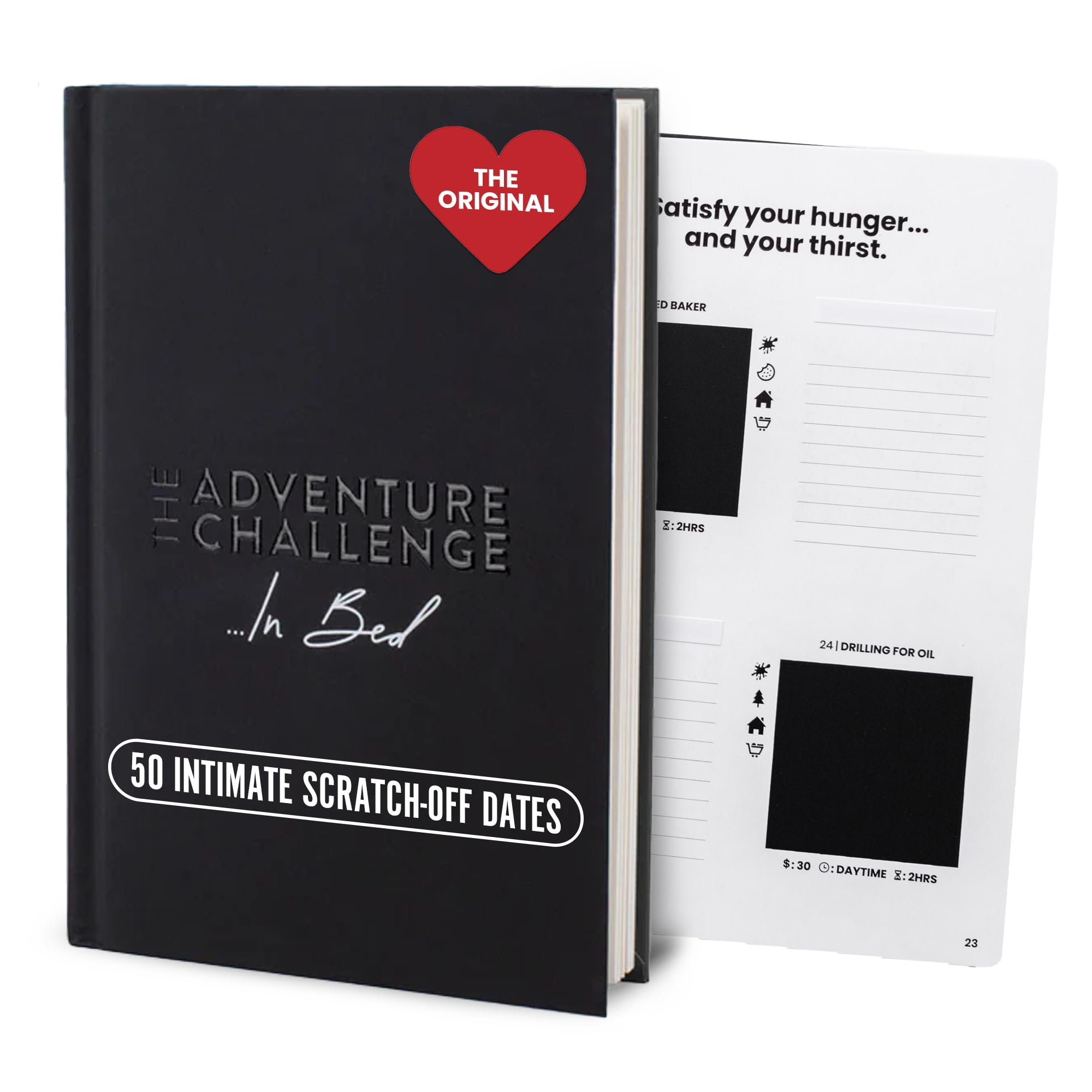 In Bed - Scratch-Off Date Night Game for Couples