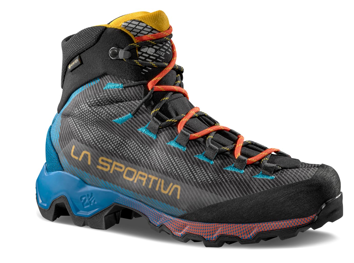 LA SPORTIVA Aequilibrium Hike GTX Mid-Cut męskie buty trekkingowe z GORE-TEX, system 3D Flex i podeszwą z podeszwą do mieszanego terenu.