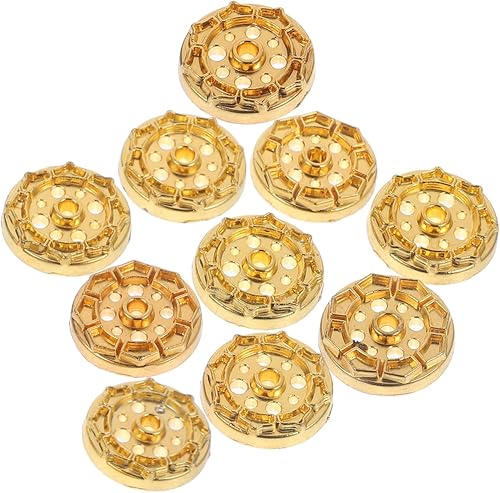 Miniatura 3 de ARTIBETTER 10 piezas de incienso soporte mini loto inscent bobina quemador disco quemador de incienso soporte para casa oficina casa té casa