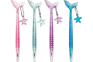 32 PCS Cute Mermaid Pens: Enchanting Party Favors for a Magical Celebration