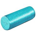 Yes4All High-Density EPP Round Back Roller Foam, Exercise Foam Roller for Yoga, & Pilates, Multiple Sizes and Colours, Turquoise - 18 inches