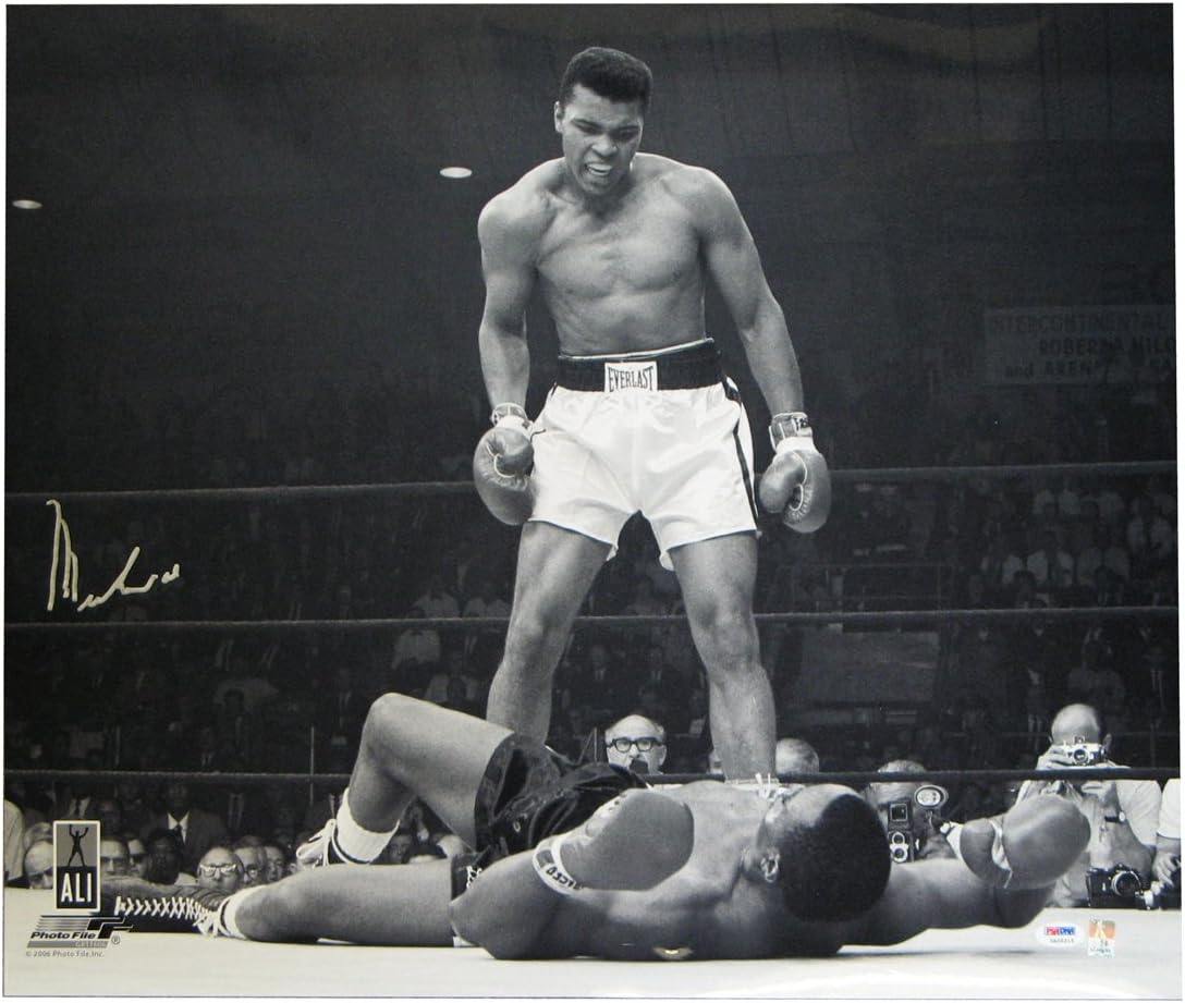 Autographed Muhammad Ali 20x24 Unframed Photo