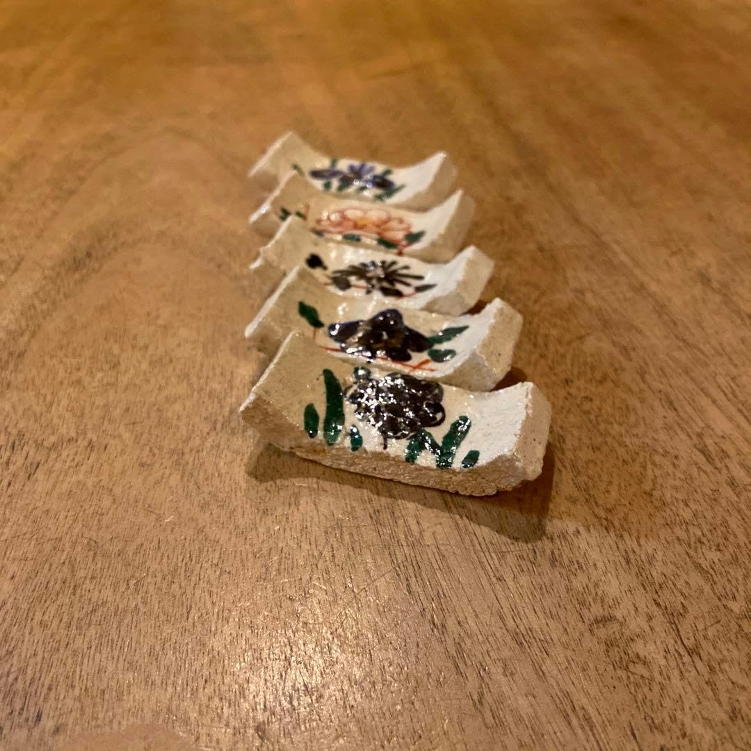 京焼 陶あん 箸置き5点 陶あん 京焼・清水焼 箸置き5個セット - メルカリ