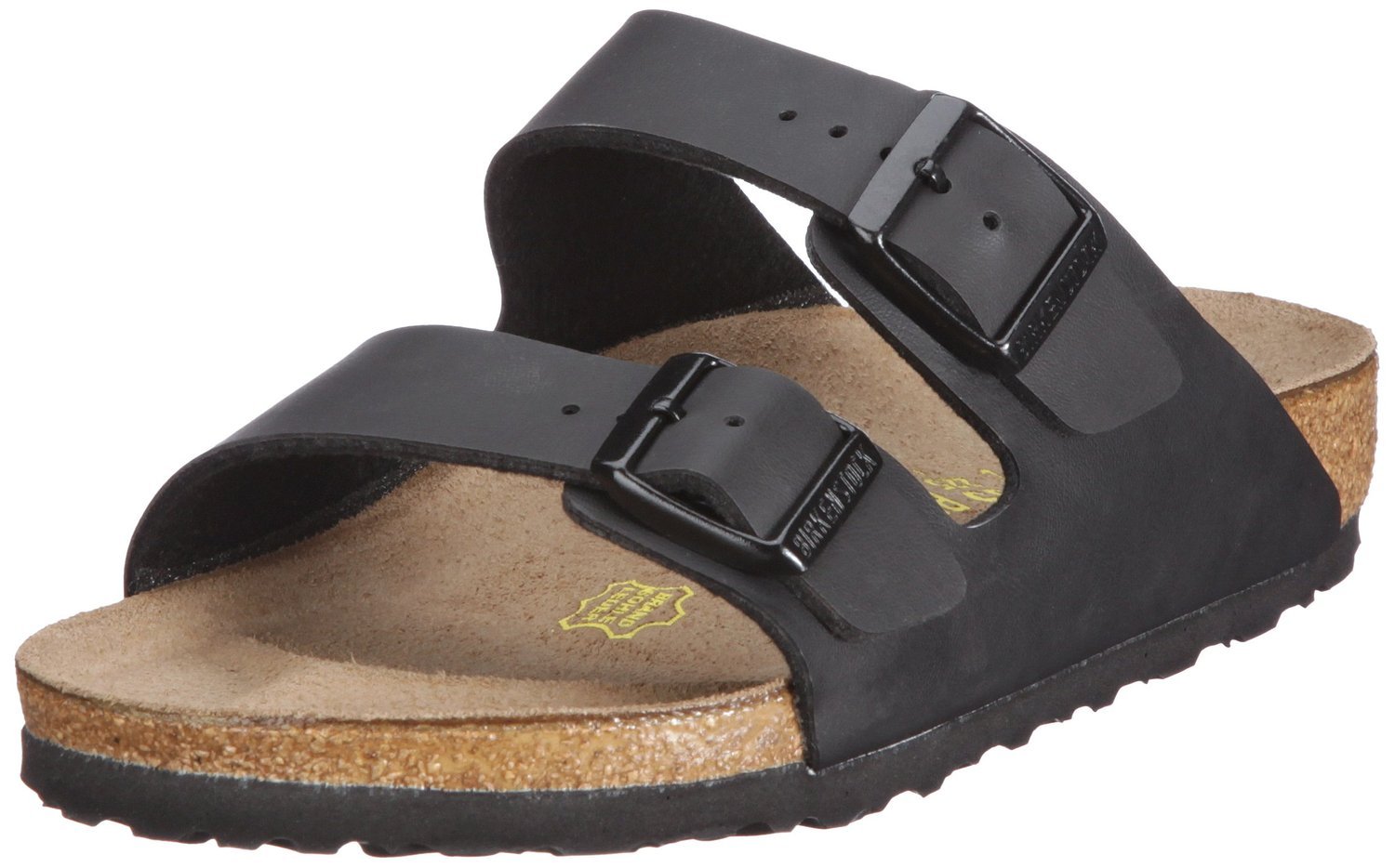 Birkenstock 051791 Arizona black, Birko Flor PIANELLE Uomo, Black EU 46