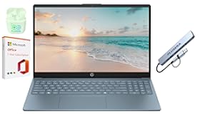 15&period;6" LED Laptop Computer&comma; 32GB RAM 640GB Storage &lpar;128GB UFS&plus;512GB Docking Set&rpar;&comma; Quad-Cores Intel Pentium&comma; Windows 11 S with 1-Year Microsoft Office 365 Included&comma; PLUSERA Earphones&comma; Moonlight Blue