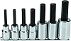 Proto Socket Bit Set, 12 in. Dr, 7 Piece, Hex J5441-7