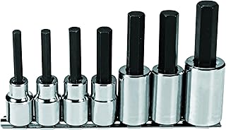 Proto Socket Bit Set, 1/2 in. Dr, 7 Piece, Hex (J5441-7)