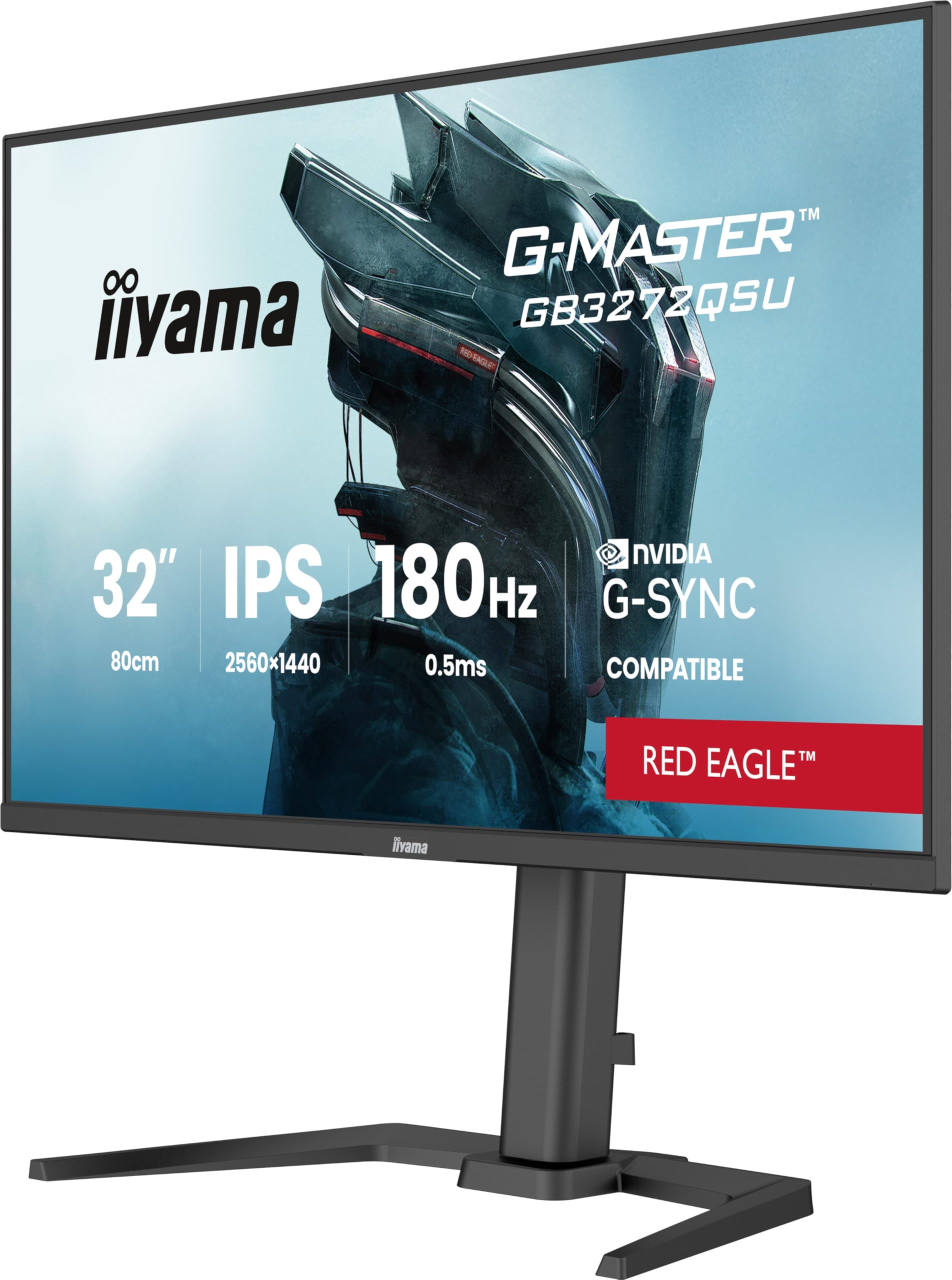 iiyama GB3272QSU-B1-31.5" IPS,2560x1440/180Hz,2H1DP,Has