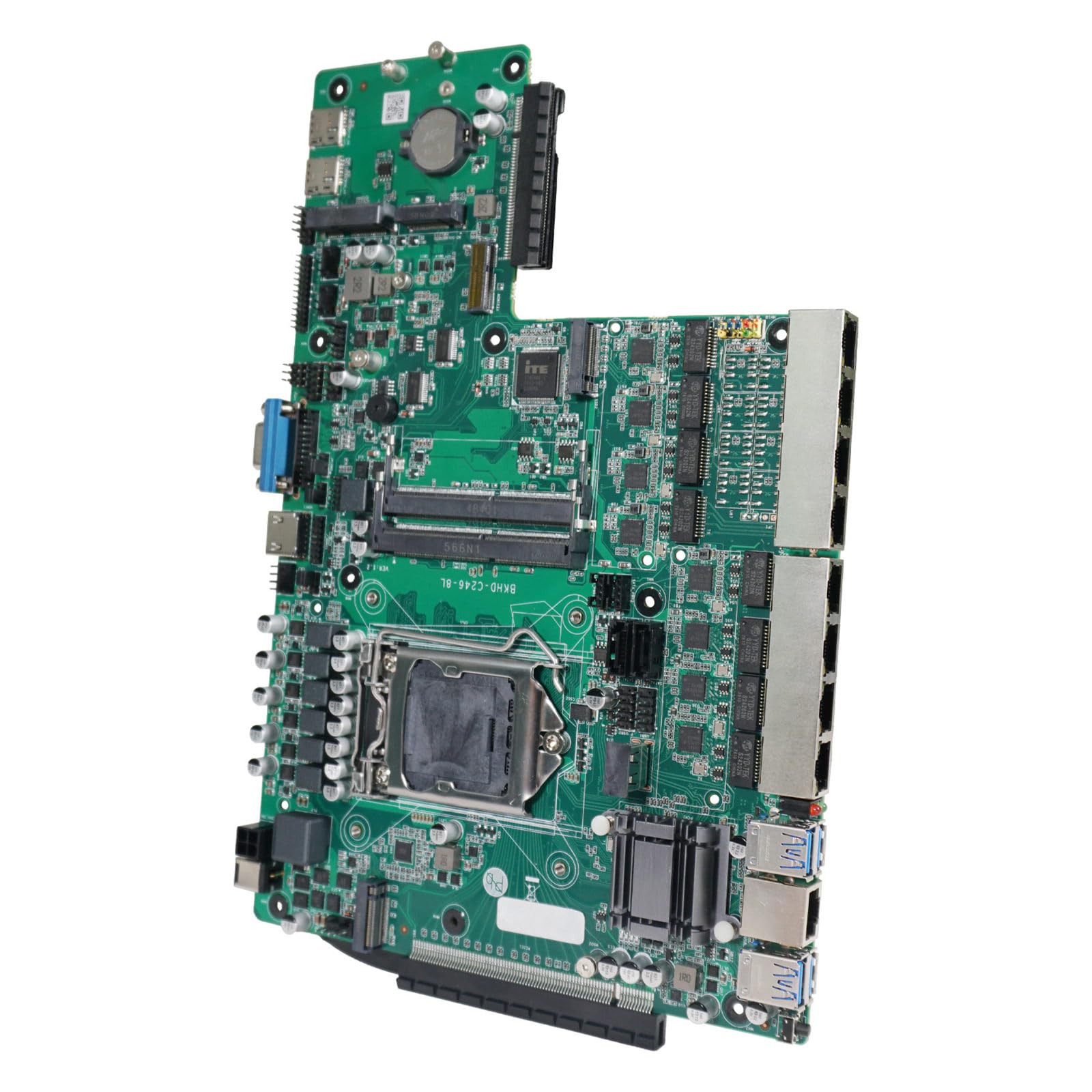 C246 Industrie - Scheda madre integrata per server rack 1U con CPU LGA1151 e server di memoria DDR4 Workstation