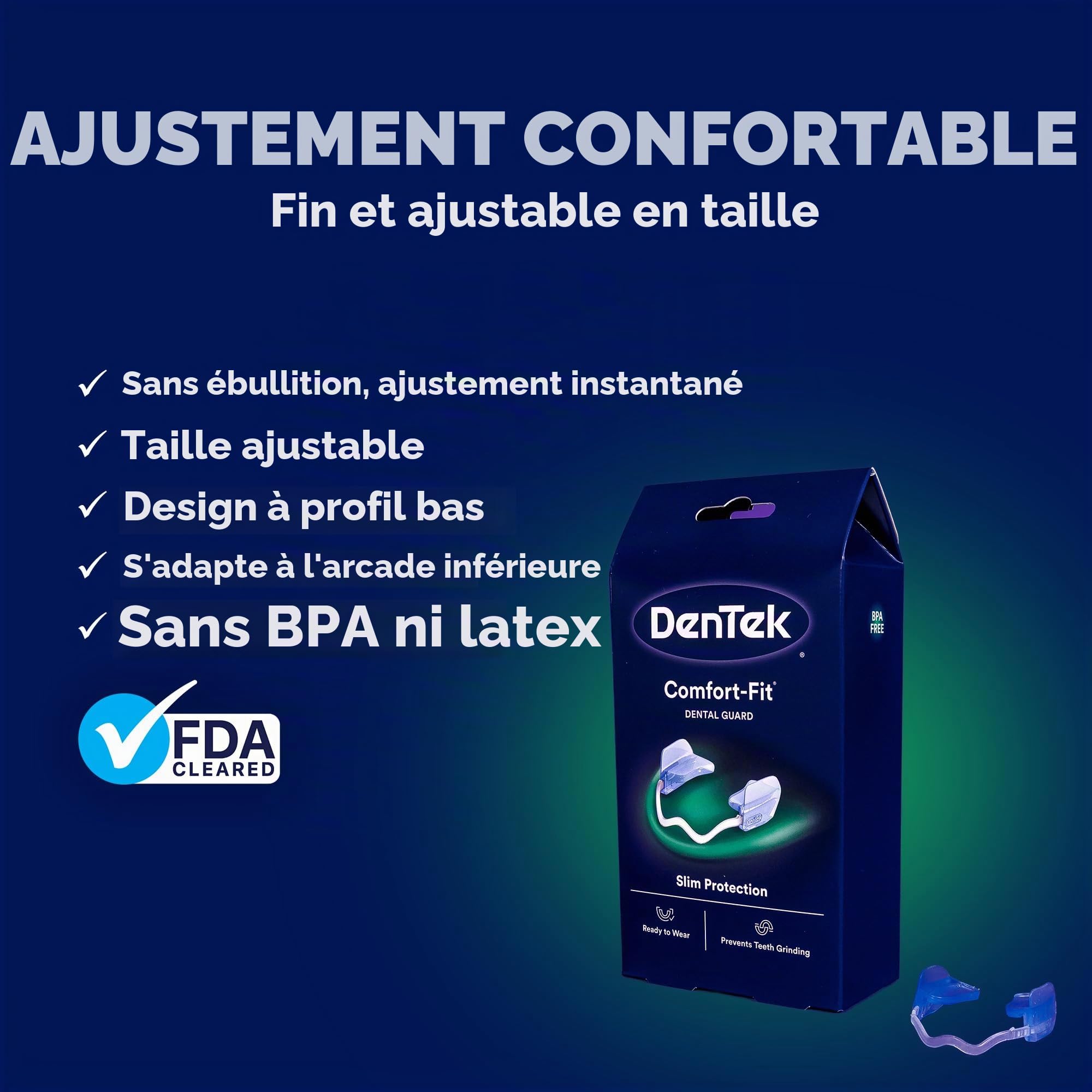 Dentek Comfort Fit Dental Guard Kit By , 1 Unité (Lot De 1)