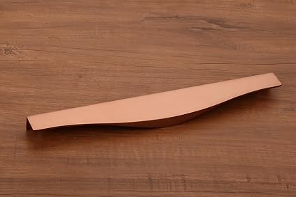 HARMONUS Cabinet Handle Aluminum Handle/Kitchen Profile Handle and Office Drawer Profile Handle Furniture Aluminium Drawer Handle (12 INCH, 4 PC, Rose Gold)