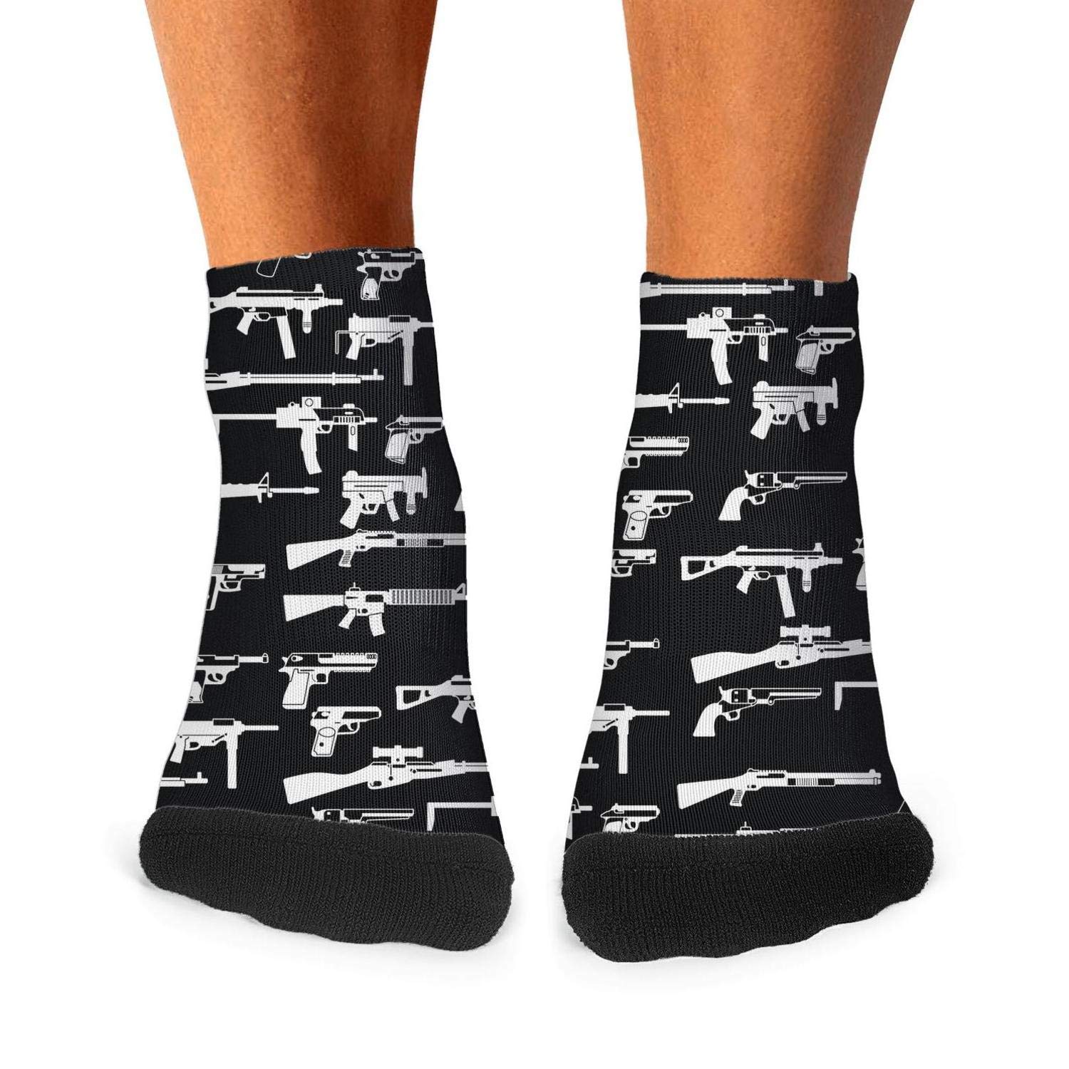 HSJOTTMen's Mahjong Tiles Low Cut Ankle Socks No Show Running Socks