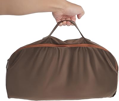 Bamboo Folding Meditation Bench With Velvet Cushion & Carry Bag - View #7