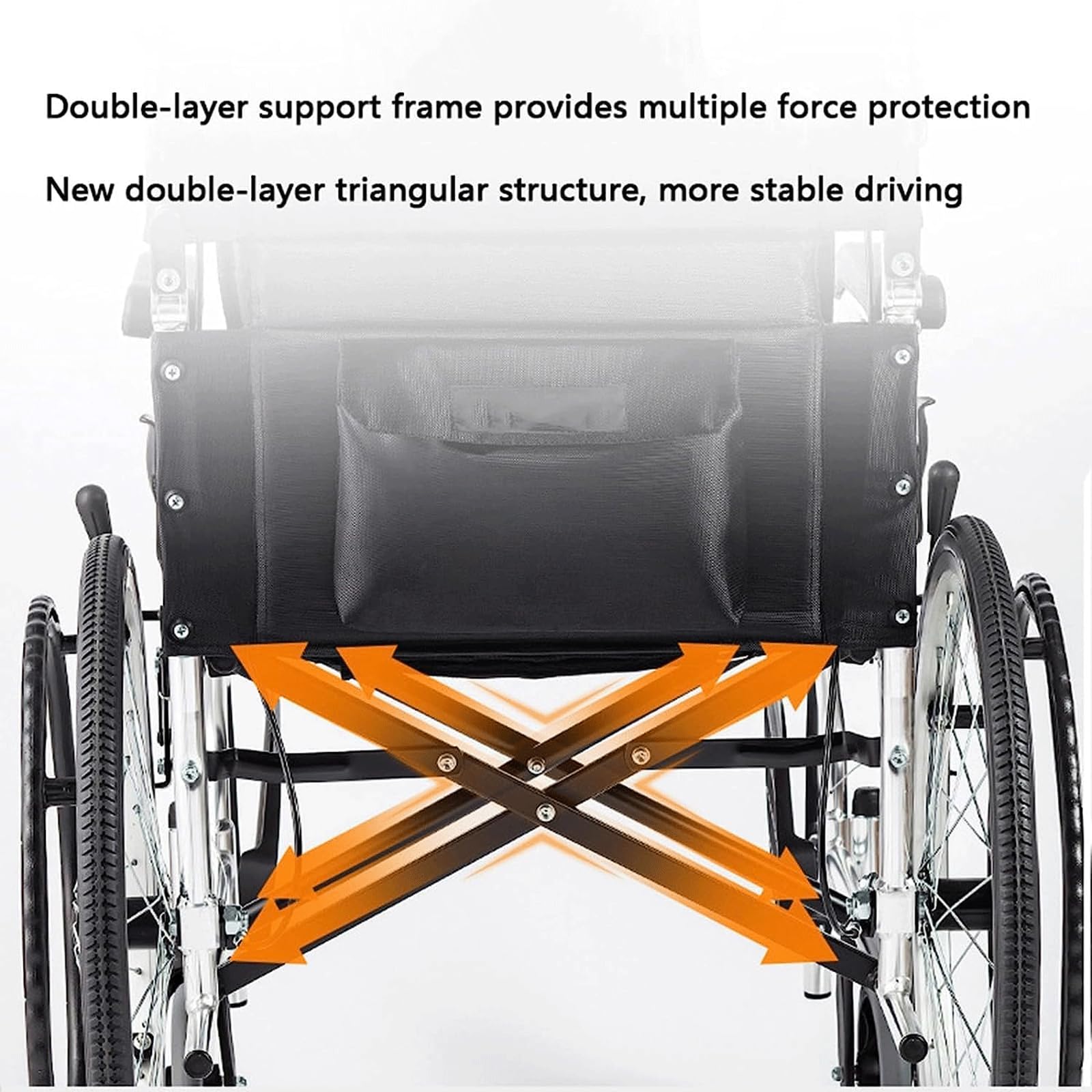 Wózek Inwalidzki, Transportowy Wózek Inwalidzki Lekki Wózek Inwalidzki Aluminiowy Składany Transportowy Wózek Inwalidzki Ręczny Wózek Inwalidzki