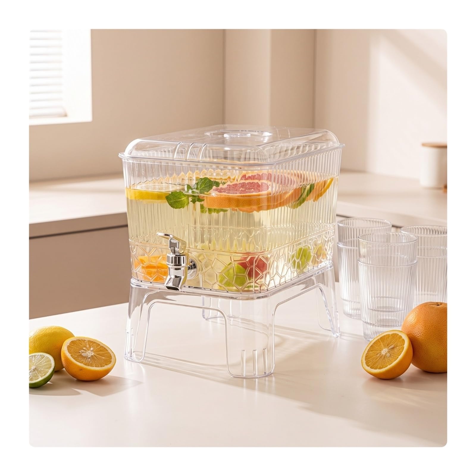 Dispensador De Bebidas Con Grifo Dispensador De Bebidas Con Grifo Transparente