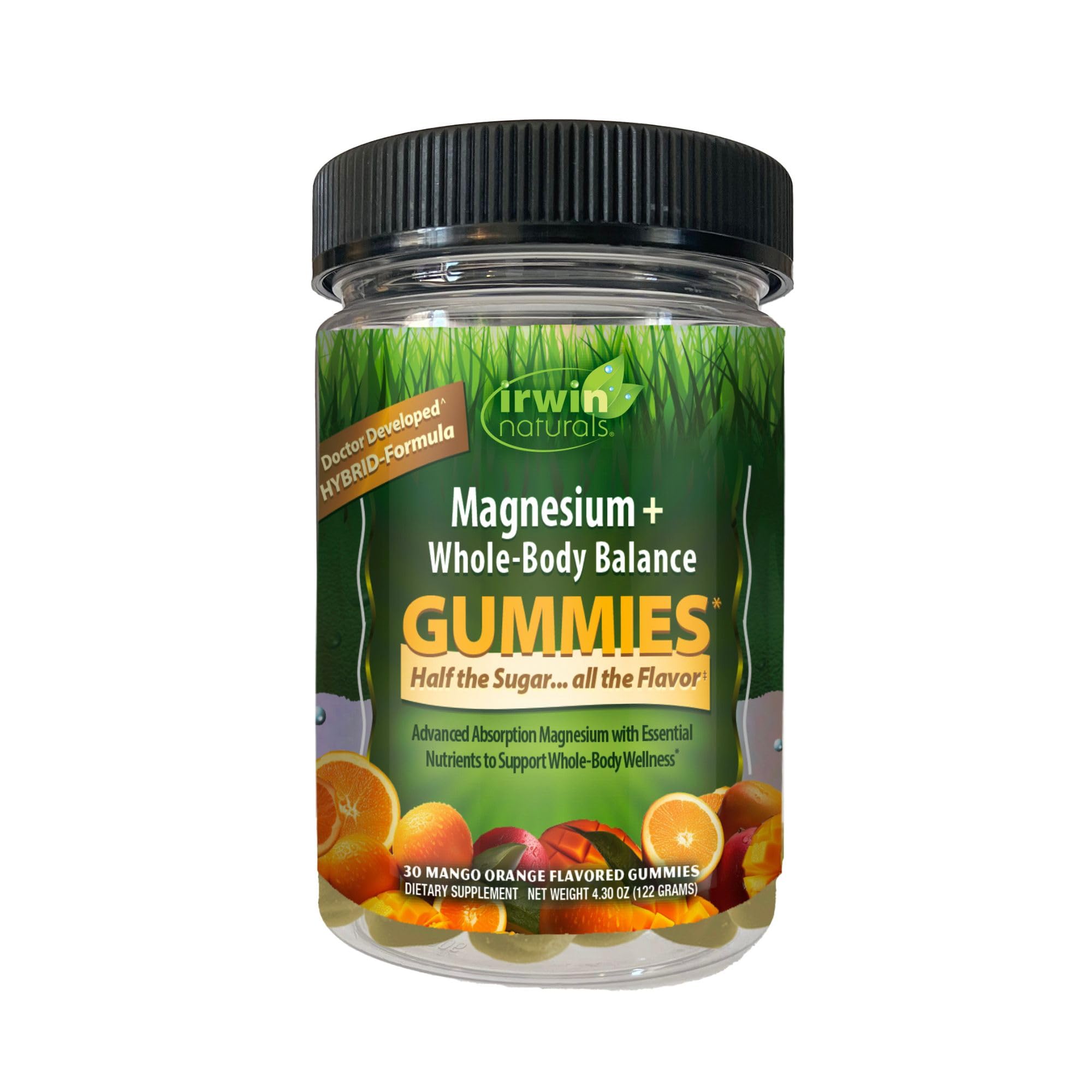 Irwin Naturals Magnesium Gummies + Whole-Body Balance Gummies