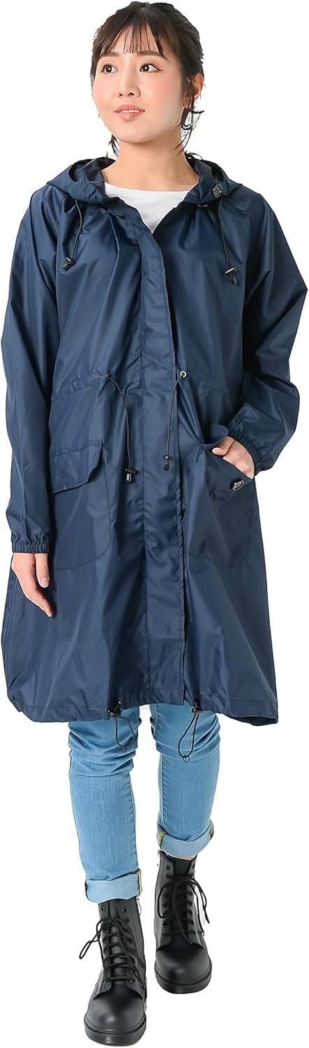 レインコート レディース おしゃれ 撥水 防水 ブランド レインポンチョ Legal Nandicounty Go Ke