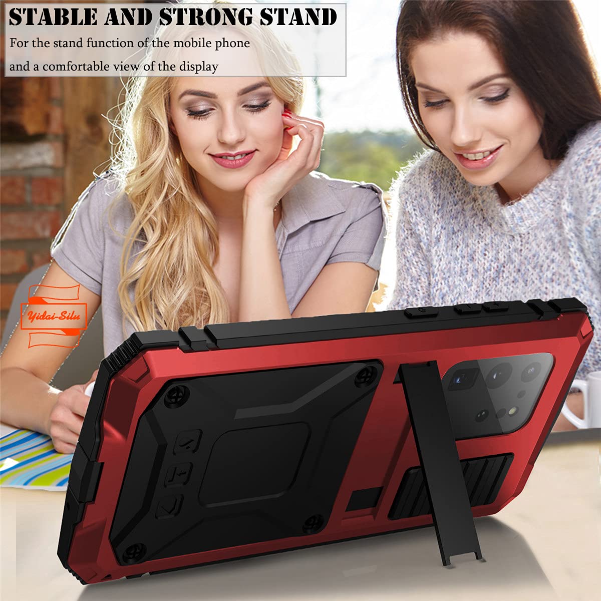 iPhone 11 360 stopni standard wojskowy IP-54 Outdoor Hybrid etui ochronne, wodoszczelne, odporne na uderzenia, metalowe etui + ochrona wyświetlacza do iPhone 11 6,1" - pieniądze