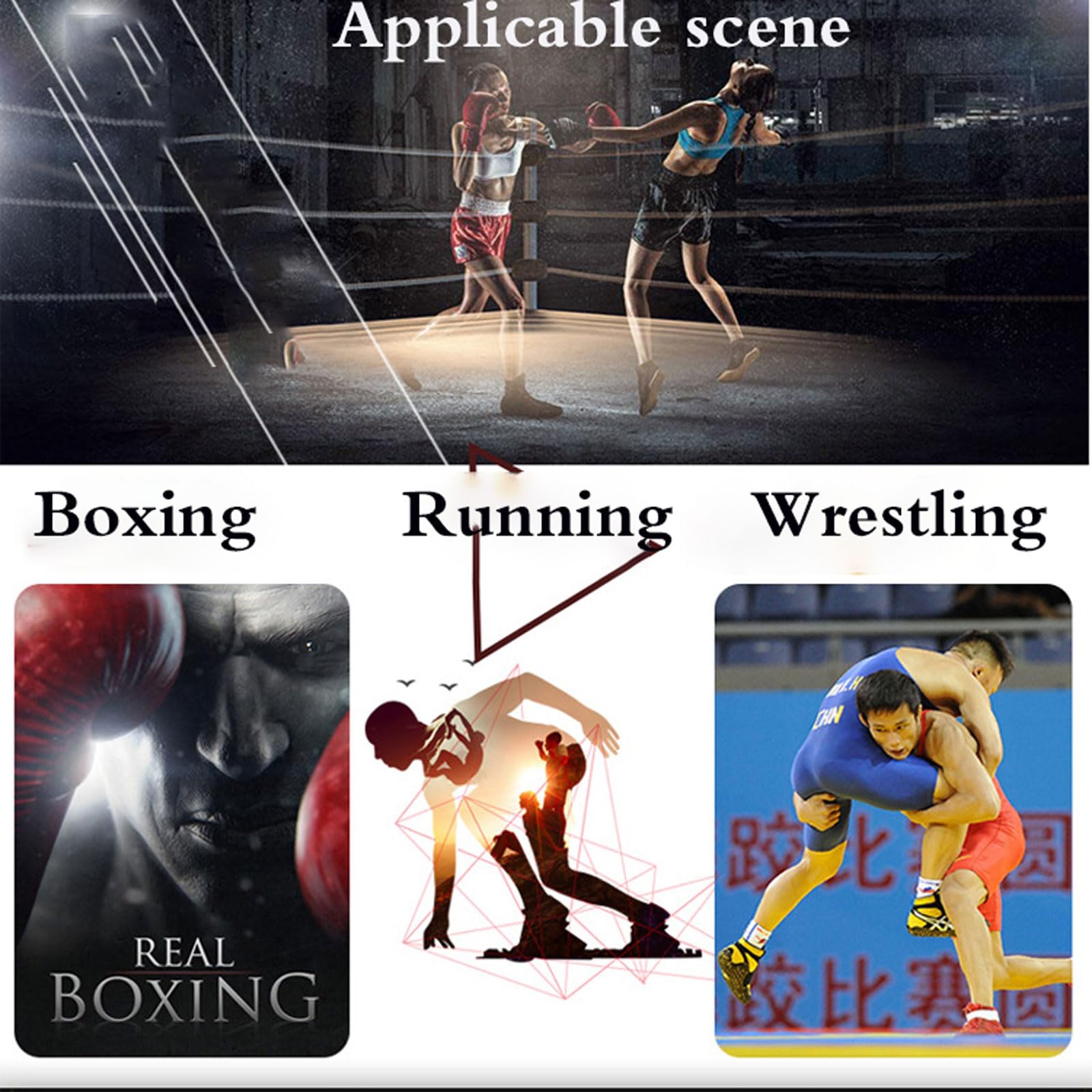 Scarpe da Boxe per Bambini,Scarpe da Wrestling,Stivali da Boxe,Scarpette da Allenamento,Unisex,Traspiranti,Antiscivolo,Flessibili,Leggere,per Taekwondo,Arti Marziali,Sanda,Squat,giovanili