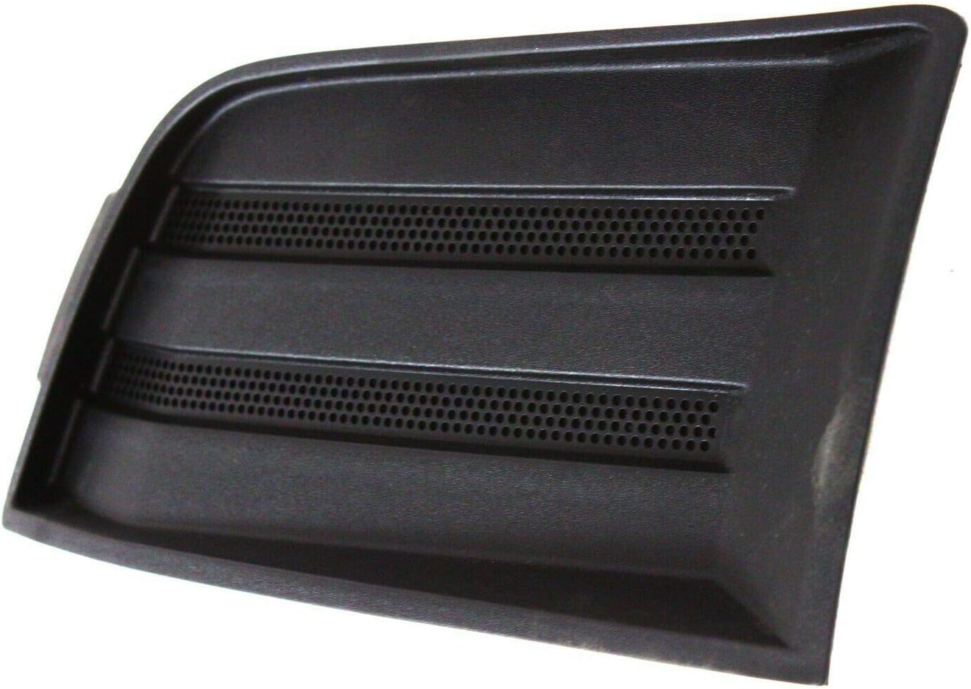 DAT AUTO PARTS Front Left Driver Side Bumper Insert Fog Light Lamp Hole Cover Molding Trim Replacement For 2007-2010 Ford Edge Except 2009-2010 Sport Black Textured Plastic FO1038110 7T4Z17E811A