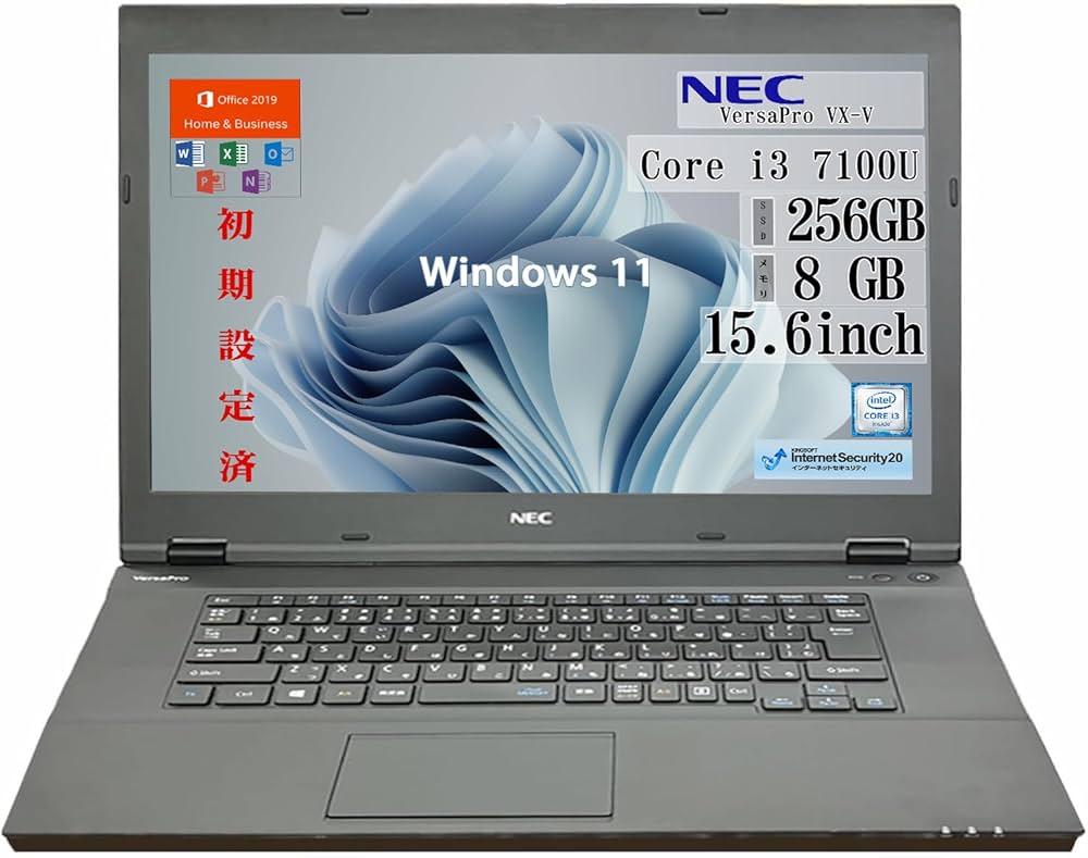 A1 NEC 15.6型PC office /i3-7100U/SSD256GB Amazon.co.jp: 【整備済み品】 NEC 15.6型 ノートPC VX-V/ノート