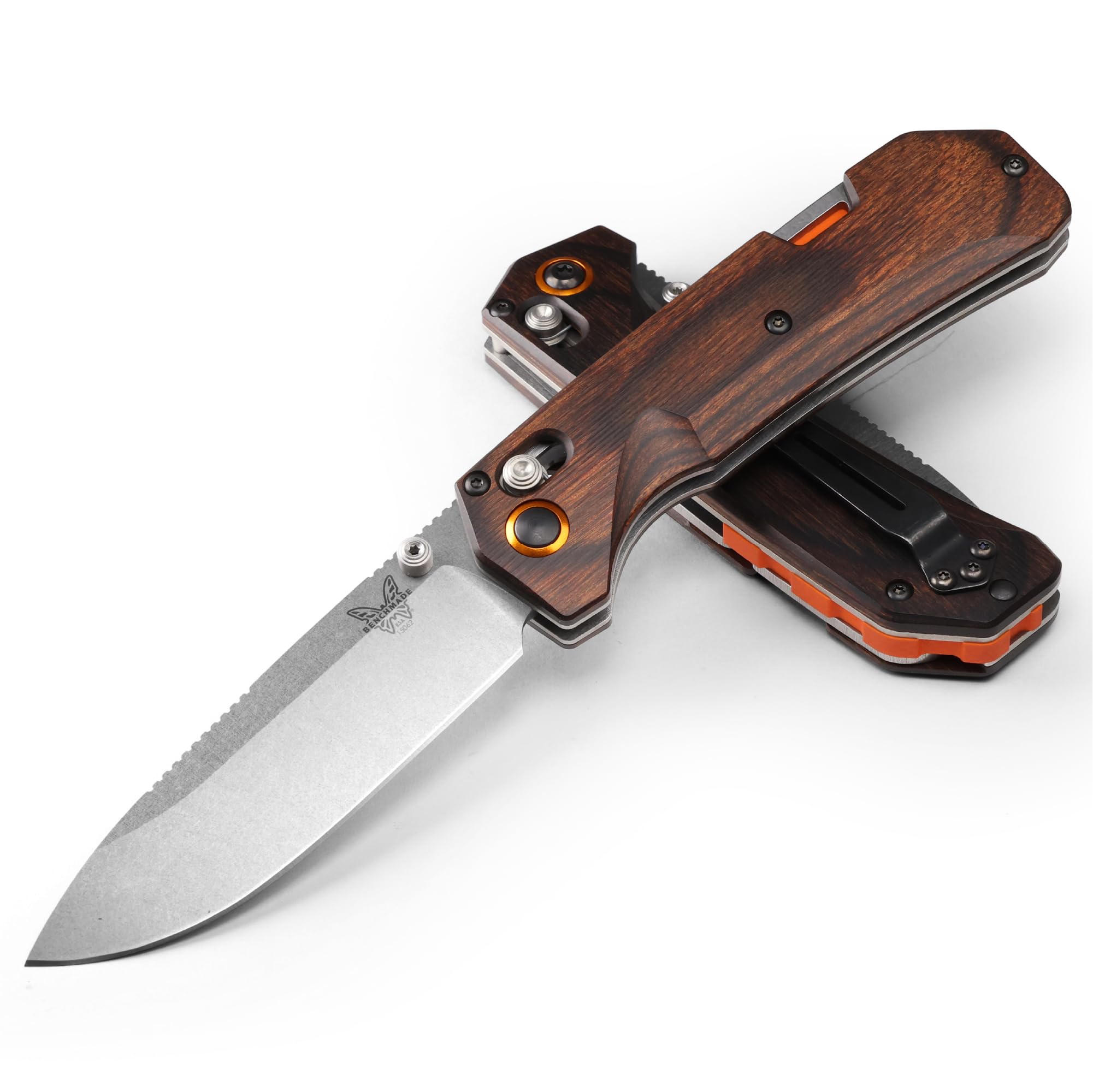 Amazon.com : Benchmade - Grizzly Creek 15062 EDC Knife with Wood  