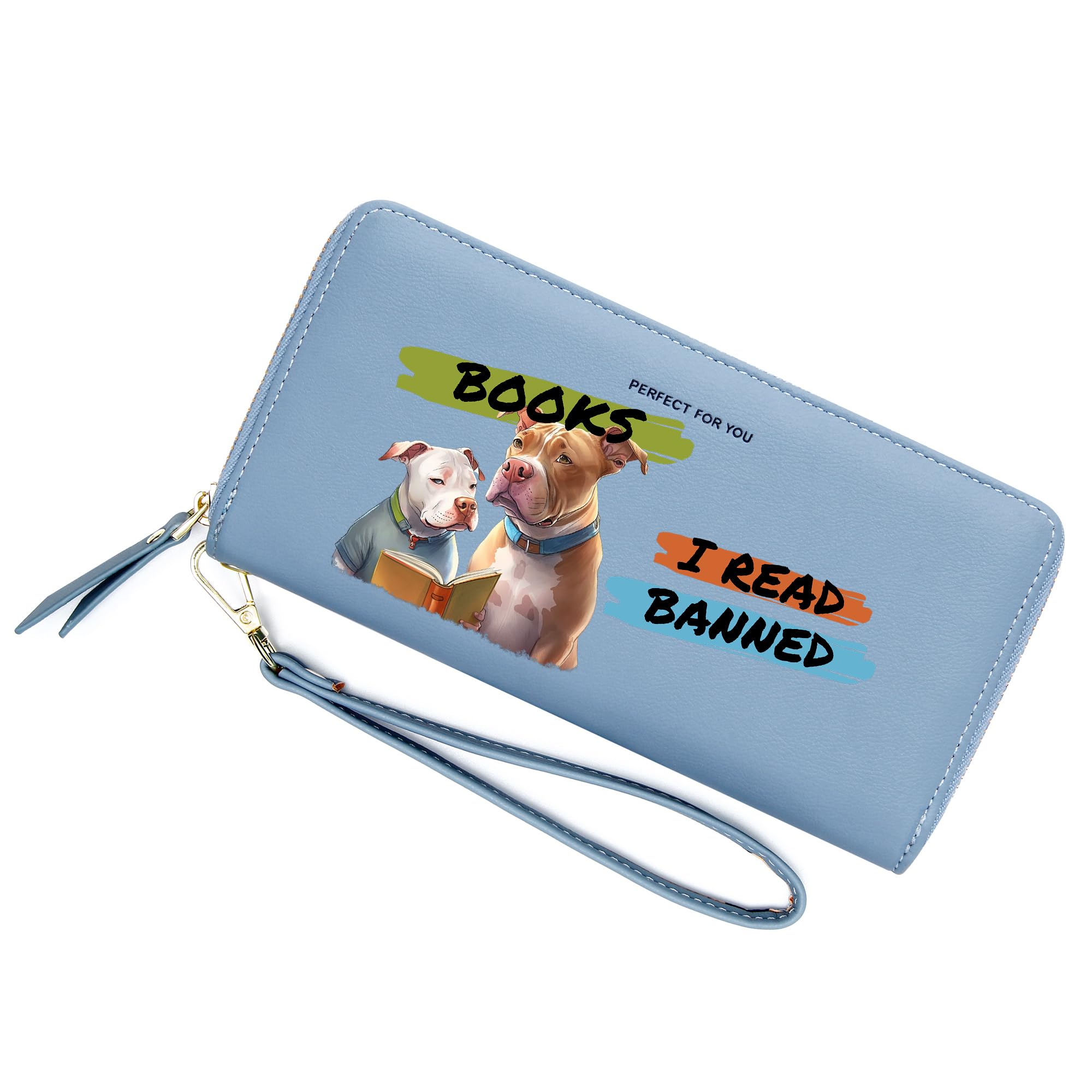 ZRTARY Personalized Puppy Women's Wallet,Birthday Gift,Holiday Gift for Mother,Daughter,Women,Valentine's Day Gift for Wife from Husband,Son,Daughter 1305e