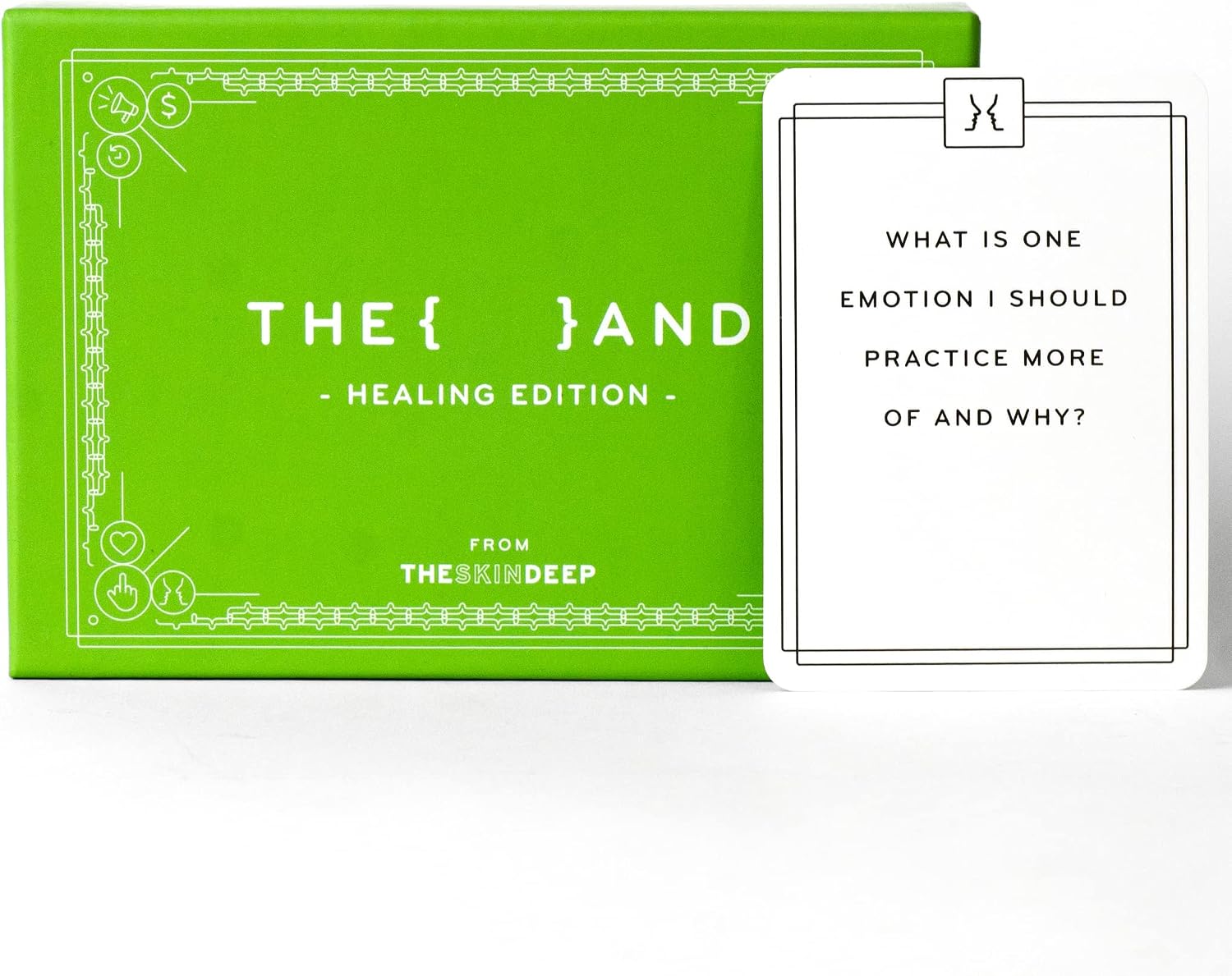 {THE AND} Healing Edition - 199 Question Cards to Heal Strained Relationships - Reconnect by Understanding & Releasing Hurt Feelings - Couple Card Game to Have Difficult Conversations By The Skin Deep