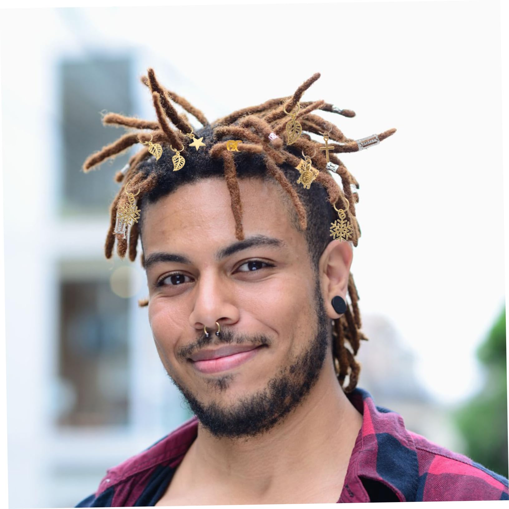 Amosfun 450stücke Haarschmuck Dreadlock Zubehör Für Frauen Und Mädchen Bunte Haarringe Und Perlen Für Kreative Zöpfe Und Dreadlocks Für Partys Und Modeshows