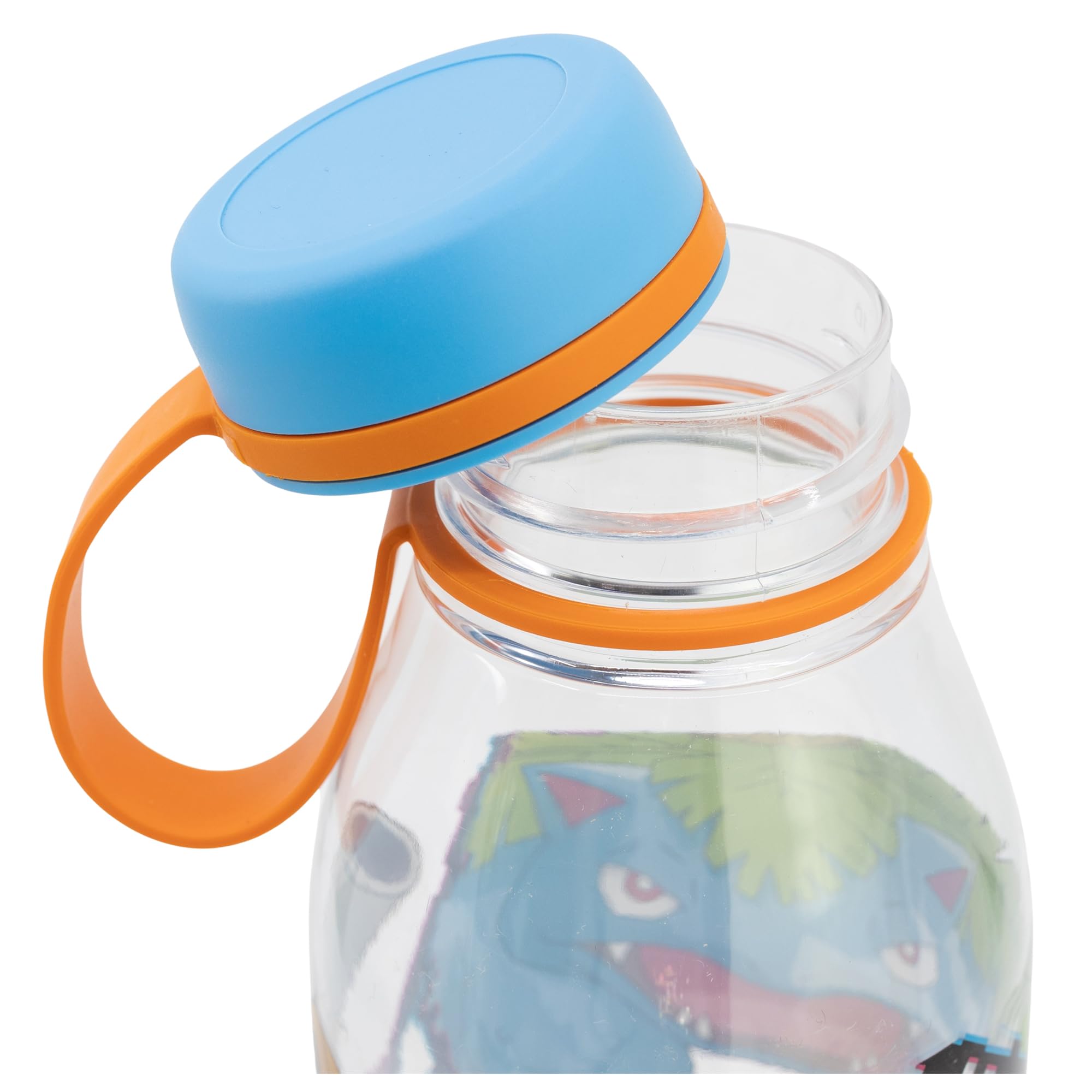 Ecozen butelka na wodę dla dzieci, 650 ml, z zawieszką Pokémon