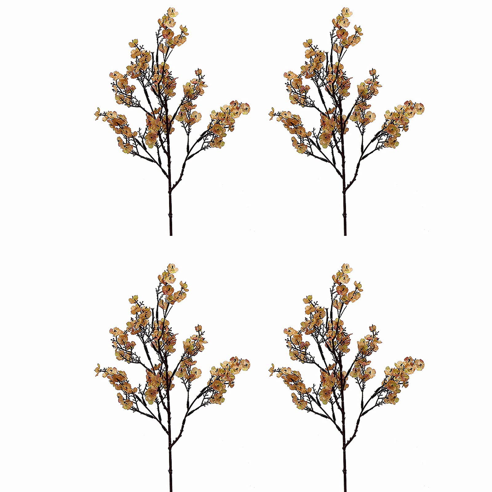 Kwiaty sztuczne, 4 szt. Kwiaty wiśni Gypsophila sztuczne kwiaty DIY dekoracje ślubne