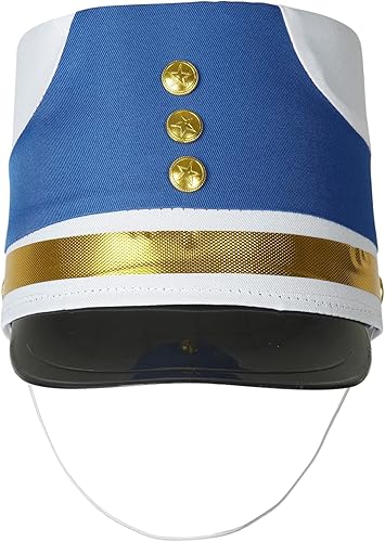 Miniatura 7 de Sombrero Majorette para niños, sombrero de soldado de juguete, sombrero de banda de tambor, sombreros de batería para niño y niña, sombrero de