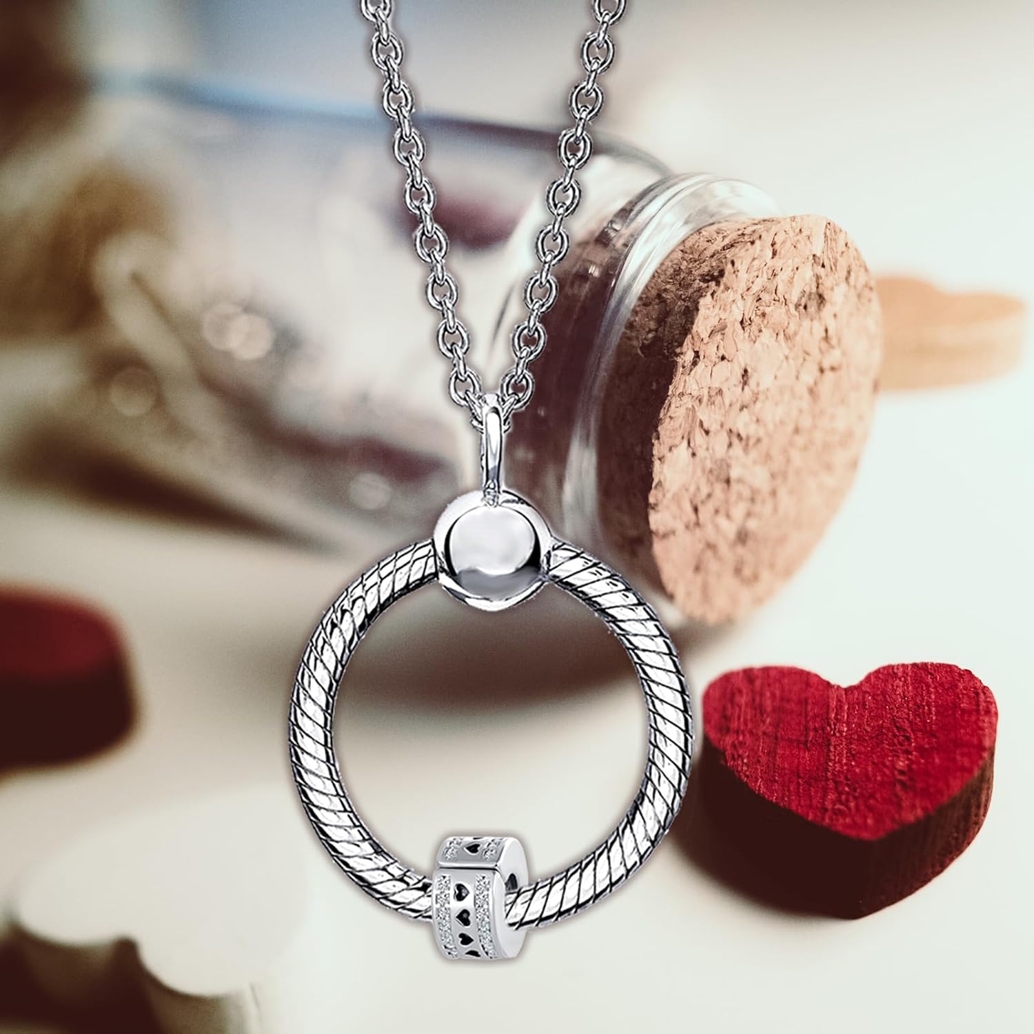 Reflexions Family Tree Clip Charm CZ Lock Stopper Bead for Pandroa Reflexions Bracelet - Image 6