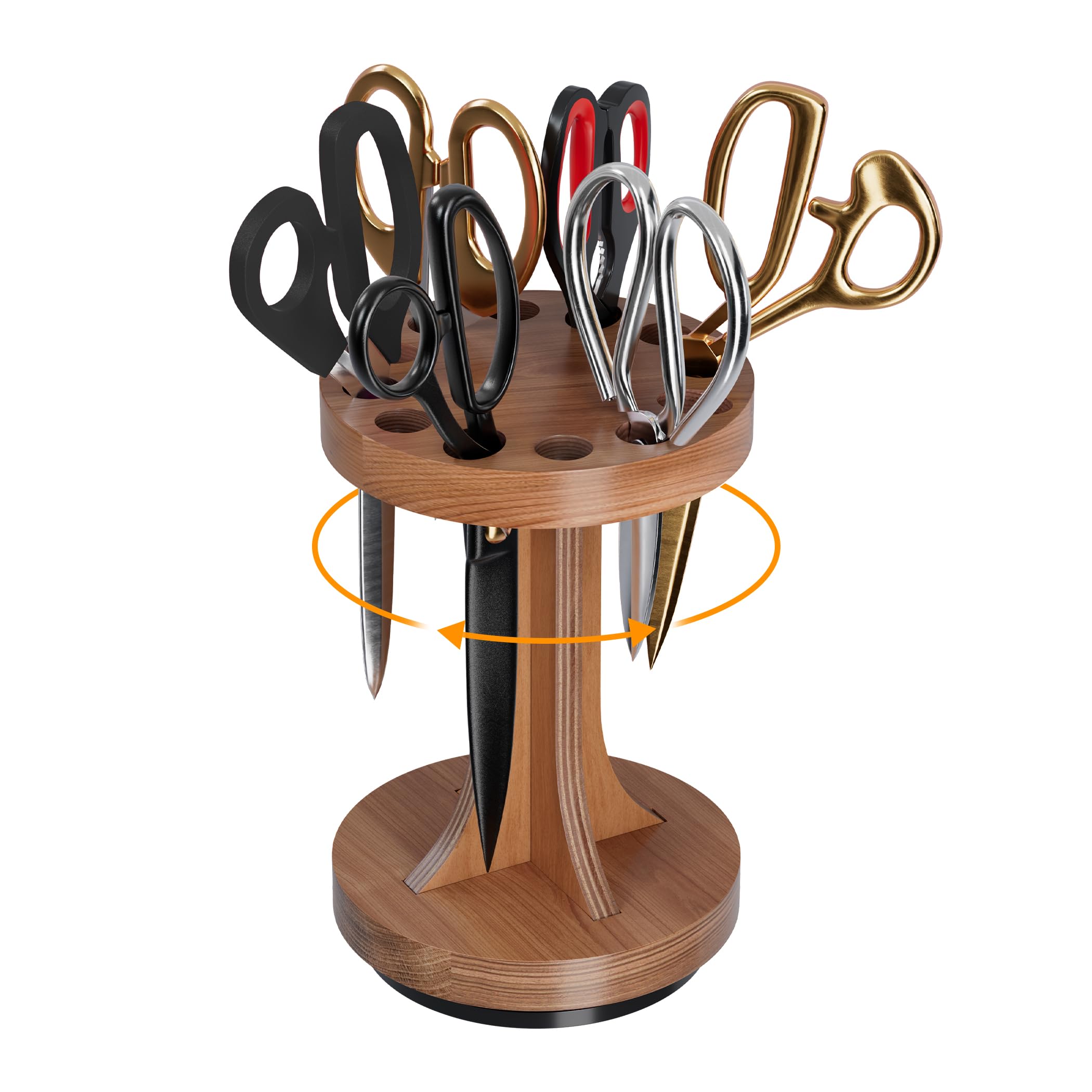 Photo 1 of MTGSTOCL Rotating Scissor Holder, 12 Slots