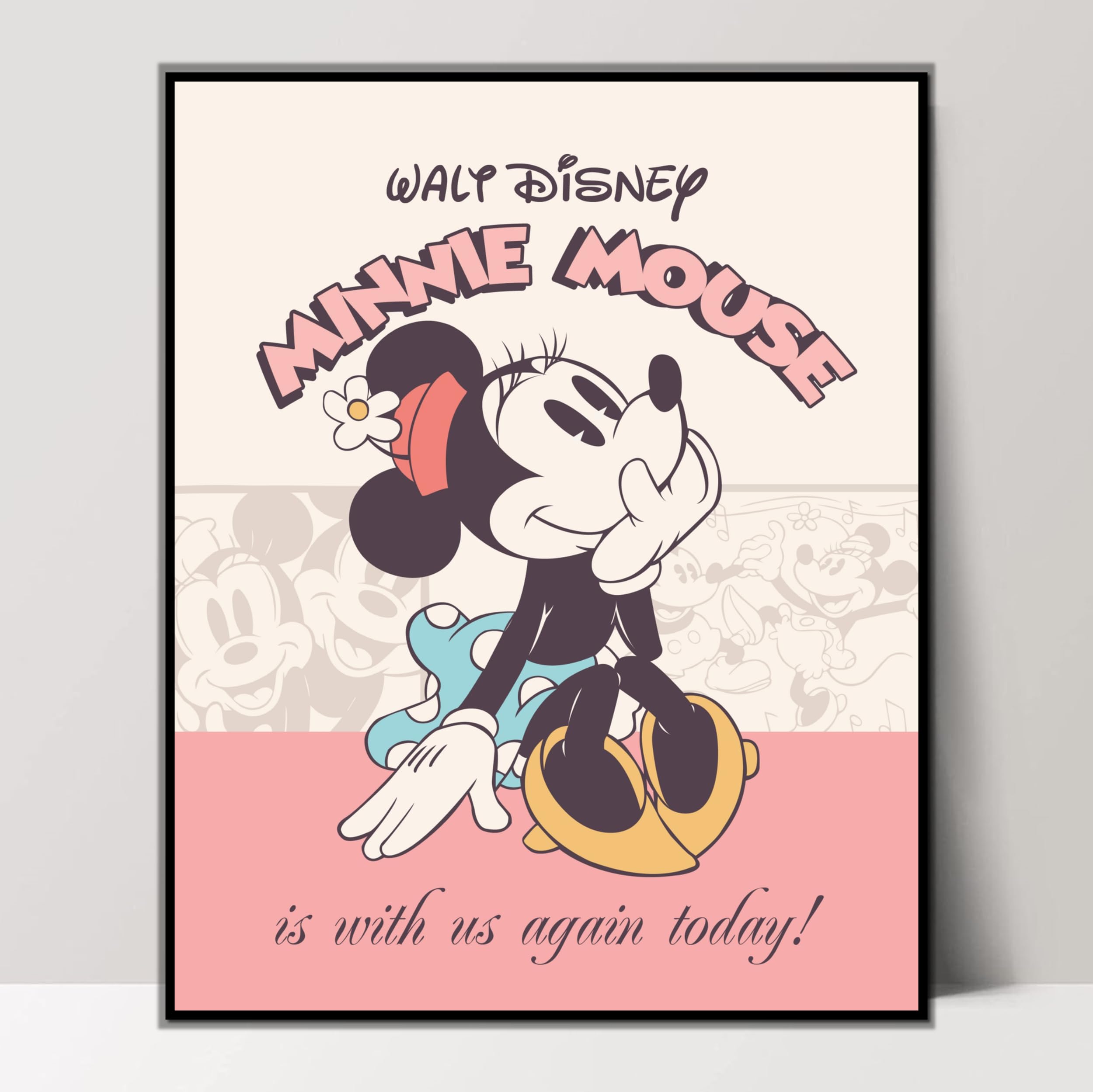 Disney Mickey Mouse Wall Art - Unframed Set of 12 (8x10”) Posters