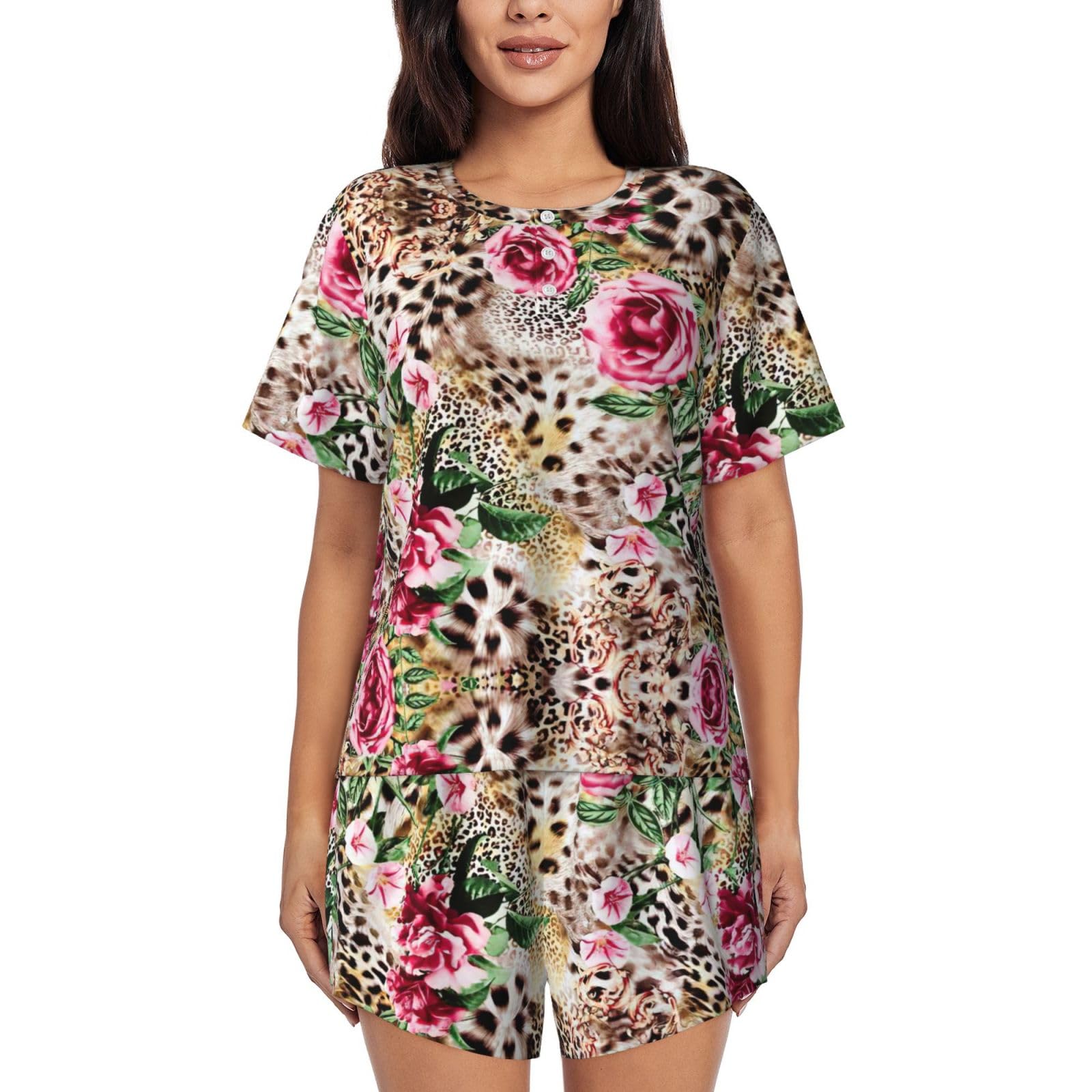 Rose fleur et motif léopard tigre pour réinventer votre garde-robe quotidienne - 8